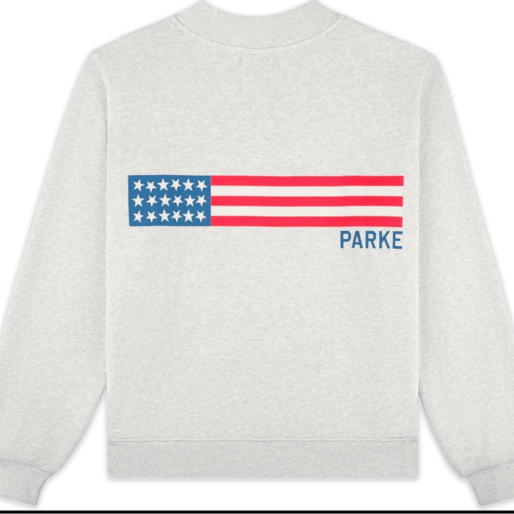 PARKE STARS + STRIPES MOCKNECK 4th of july limited edition drop
Sold out